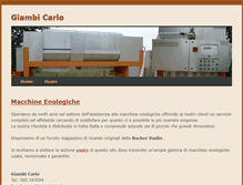 Tablet Screenshot of giambicarlo.it